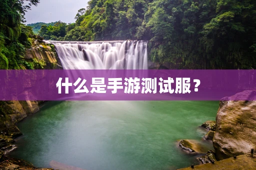 什么是手游测试服？