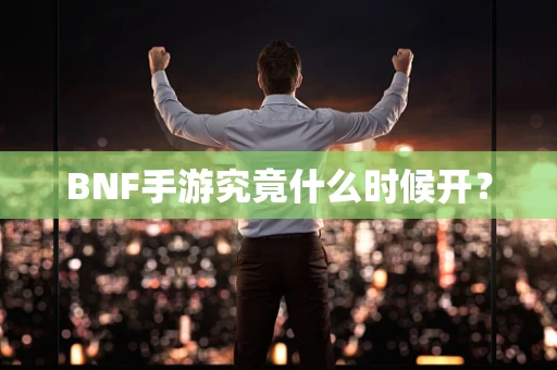 BNF手游究竟什么时候开？
