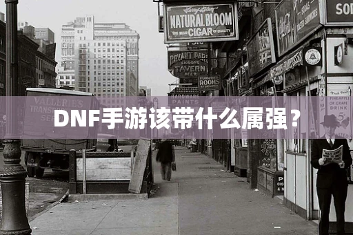 DNF手游该带什么属强？
