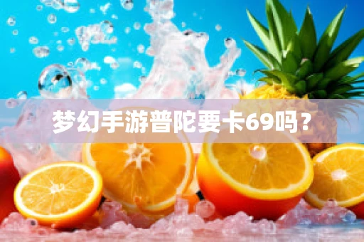 梦幻手游普陀要卡69吗？