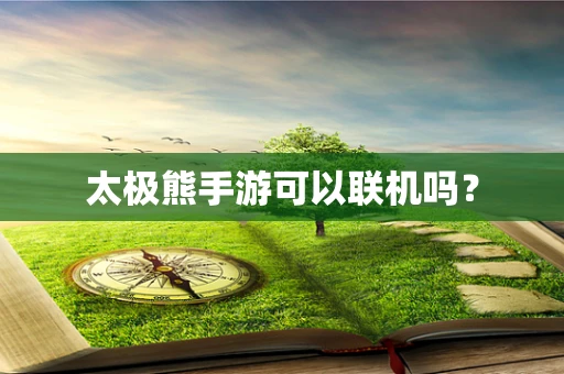 太极熊手游可以联机吗？