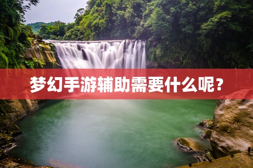 梦幻手游辅助需要什么呢？
