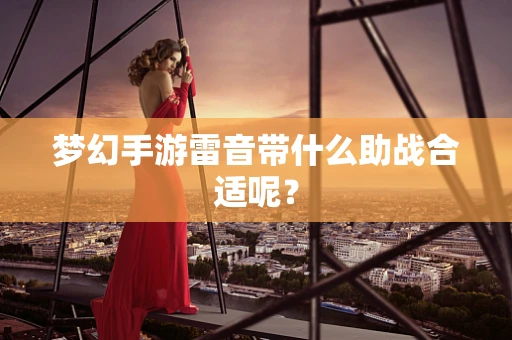梦幻手游雷音带什么助战合适呢？