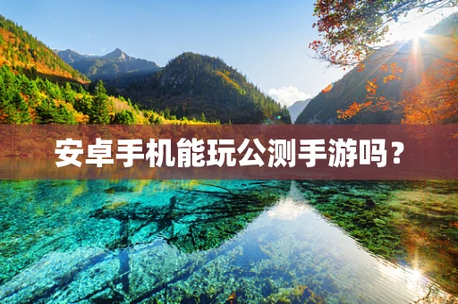 安卓手机能玩公测手游吗？