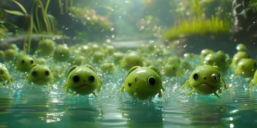 进击的蝌蚪有手游吗？