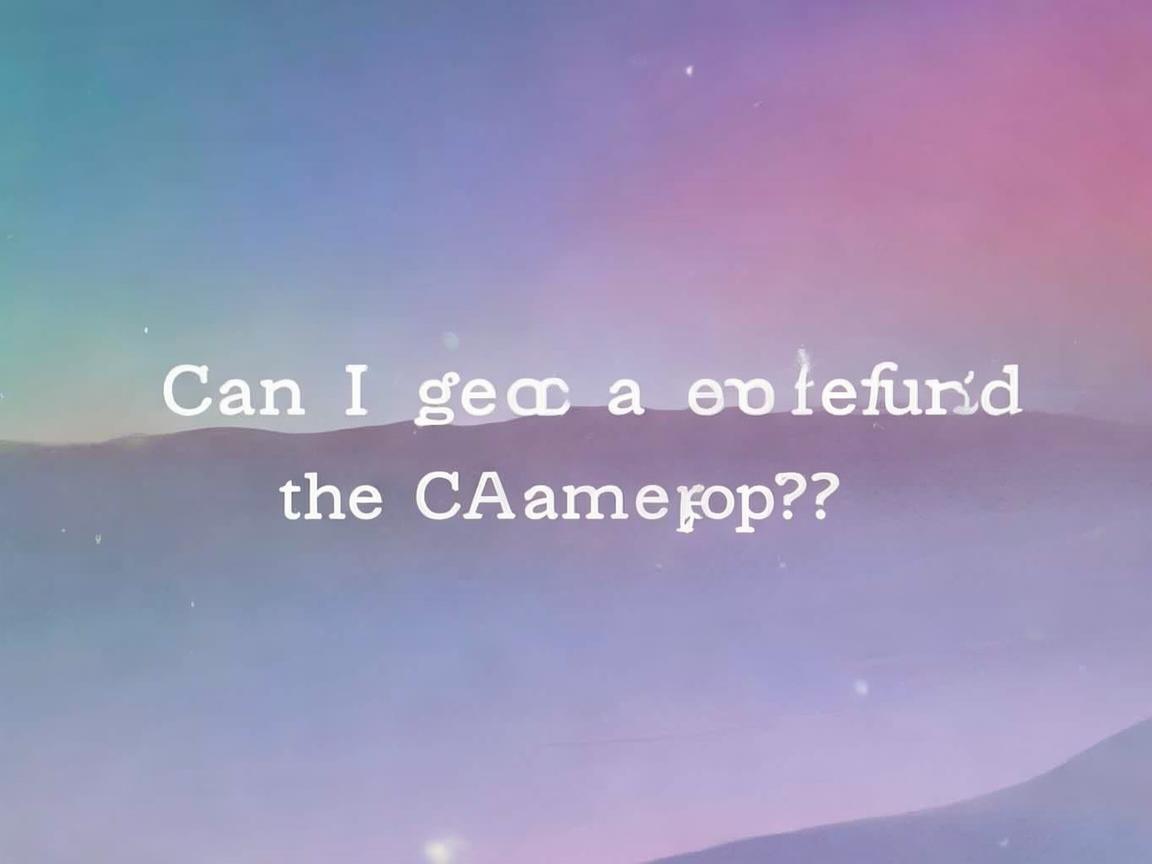 CA服手游可以退钱吗？