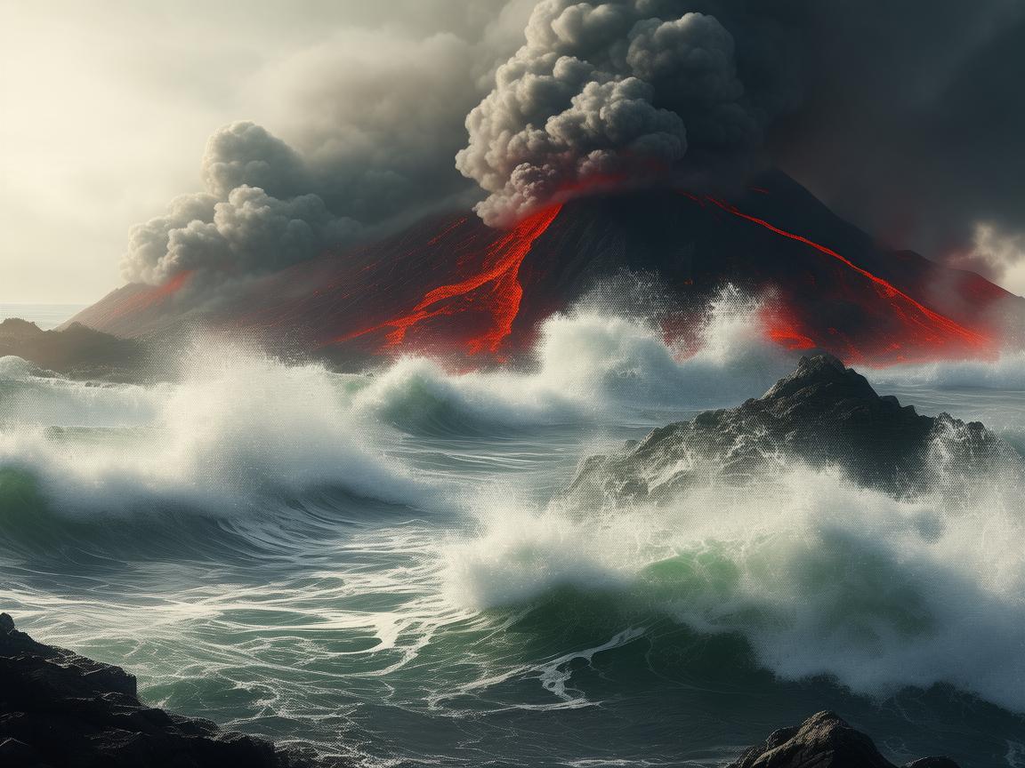 饥荒手游海难中有火山吗？