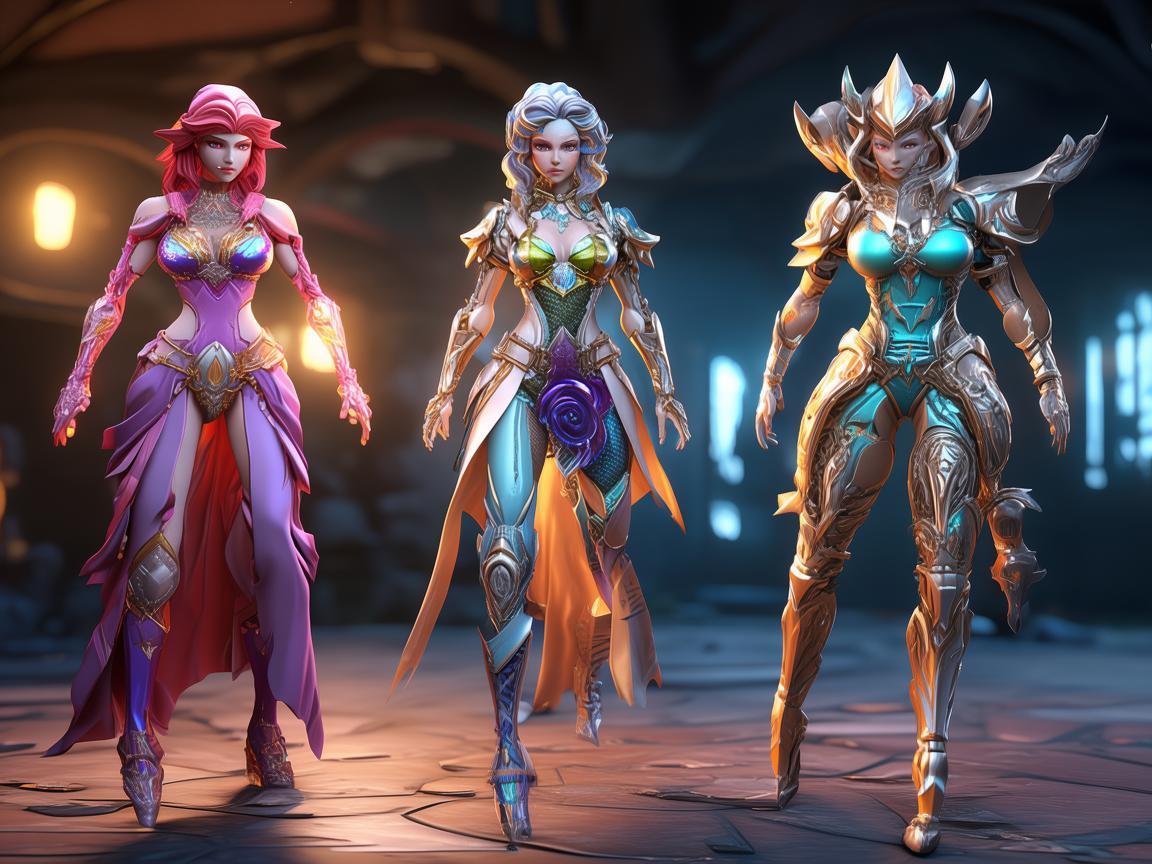 手游中女英雄哪些皮肤最好看？